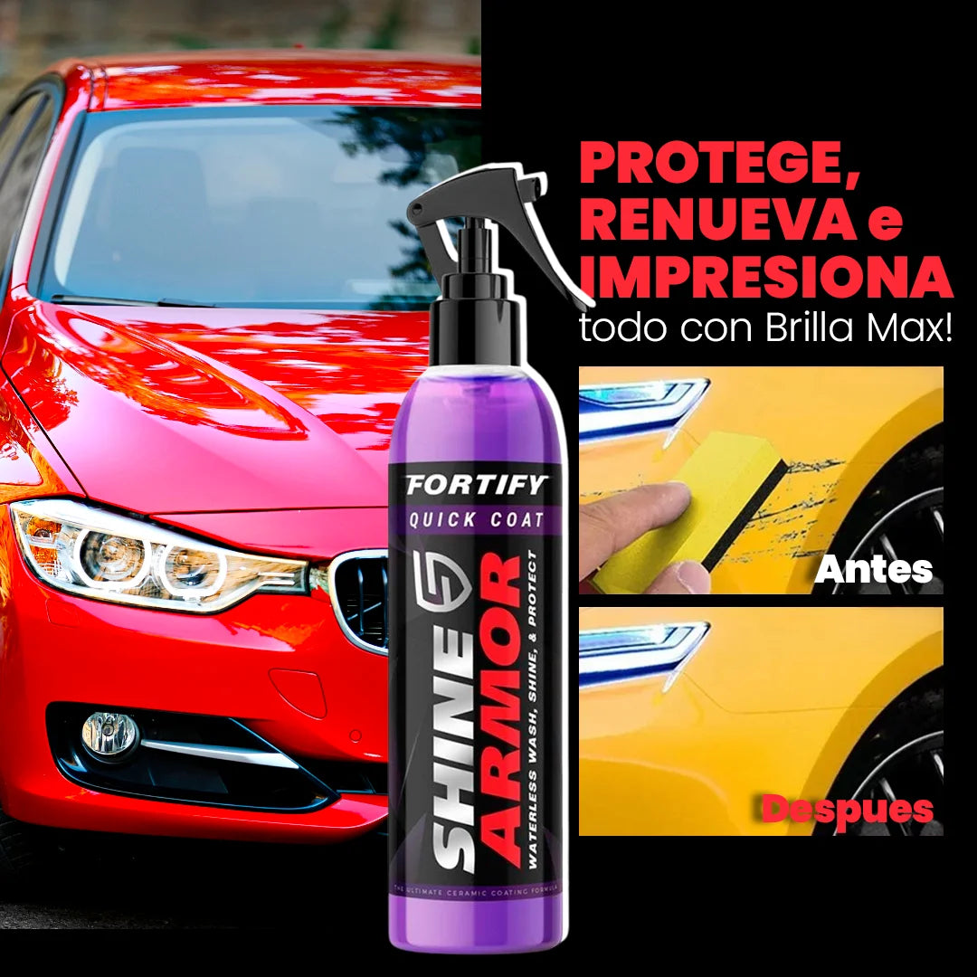 Spray Shine Max | ¡Renueva el Brillo de tu Auto en Minutos!
