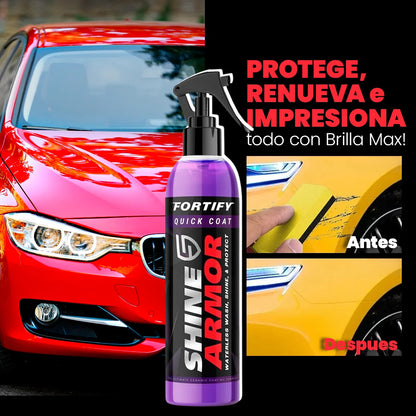 Spray Shine Max | ¡Renueva el Brillo de tu Auto en Minutos!