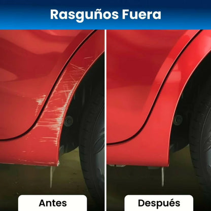 El método rápido para reducir la apariencia de los rayones en la pintura del auto