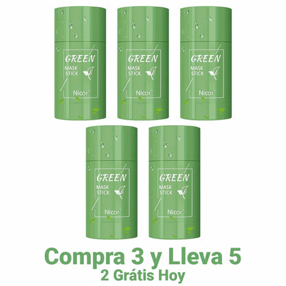 Green Skin Mascarilla Facial en Barra – Control de Grasa y Puntos Negros