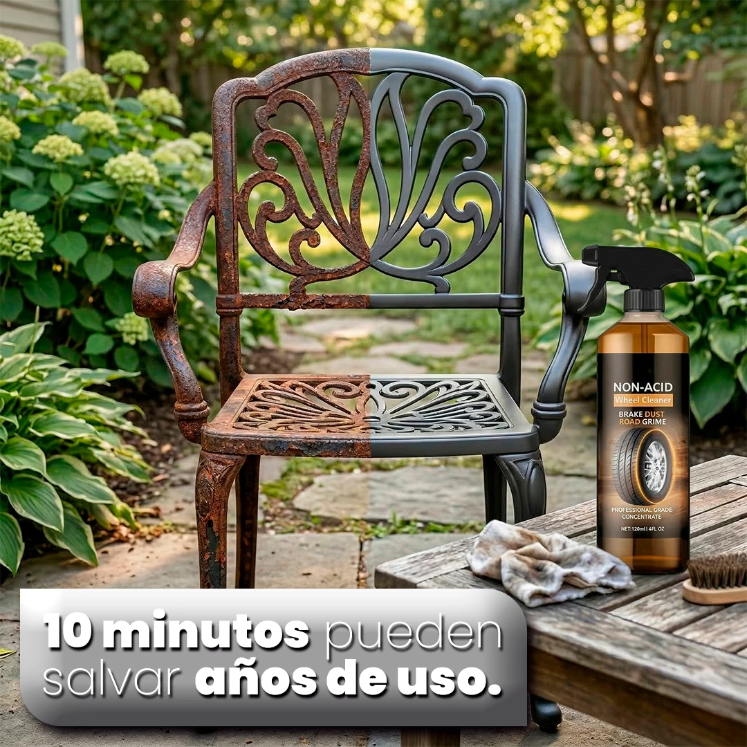 MetalRevive Spray Removedor de Óxido 120ml Elimina el Óxido en Minutos - Compra 1 y llévate 2