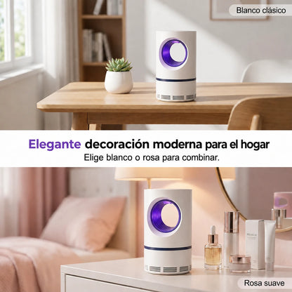 Mosquito Guard, Trampa UV Antimosquitos Silenciosa y Segura para Toda la Familia