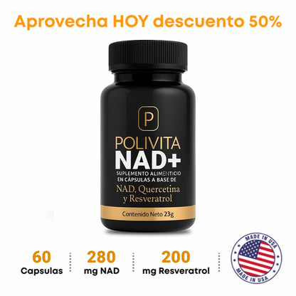 OFERTA LIMITADA NAD + RESVERATROL!