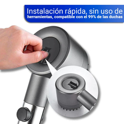 HidraSpa – Ducha relajante con 10 modos de chorro