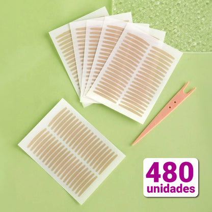 Adhesivos dermatológicos invisibles para párpados caídos - Levanta Mirada