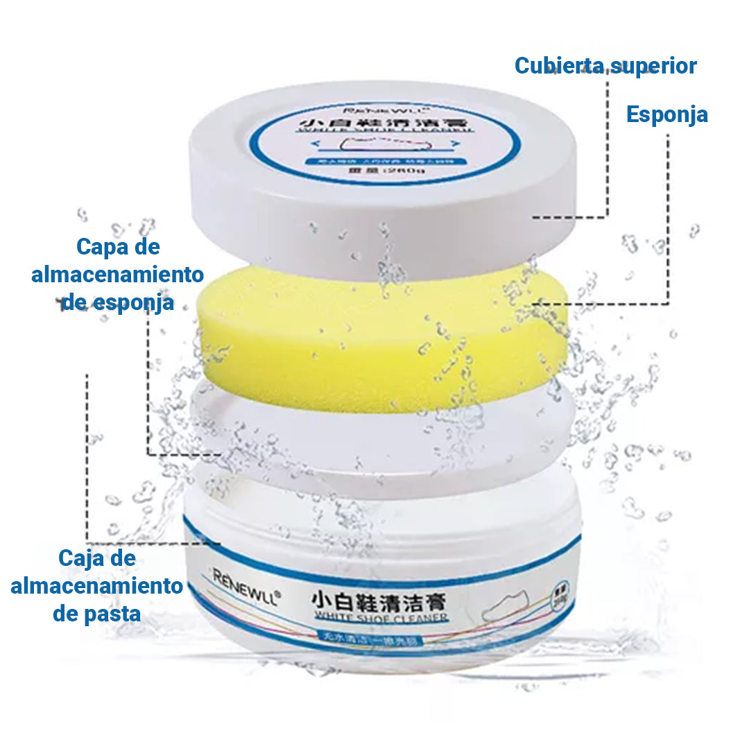 Pasta Mágica de Coco Japonesa - Limpieza en seco de calzado [Pre El Buen Fin con 69% de descuento]