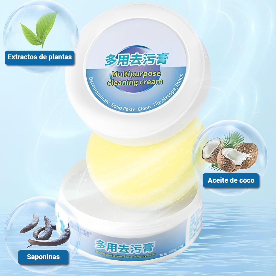 Pasta Mágica de Coco Japonesa - Limpieza en seco de calzado [Pre El Buen Fin con 69% de descuento]