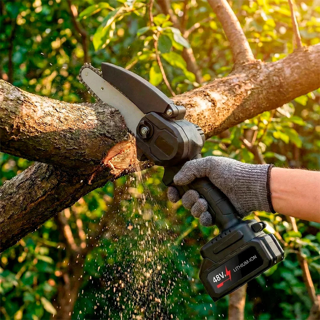 PowerSaw – Motosierra Eléctrica Sin Cables para Uso Prolongado y Eficiente