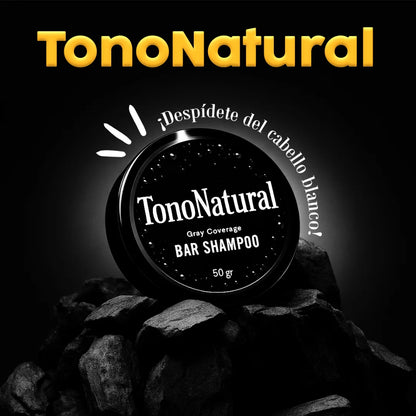 Jabón TonoNatural – Elimina el Cabello Blanco, Restaura el Color Natural y Recupera Tu Juventud