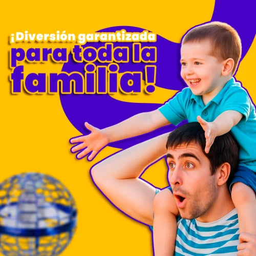 SpinNova – El Juguete que Vuela, Gira y Brilla | Colores surtidos