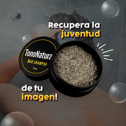 Jabón TonoNatural – Elimina el Cabello Blanco, Restaura el Color Natural y Recupera Tu Juventud