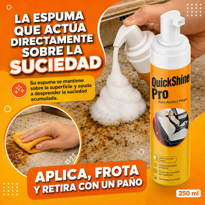 QuickShine Pro | Elimina la suciedad y las manchas difíciles en pocos minutos
