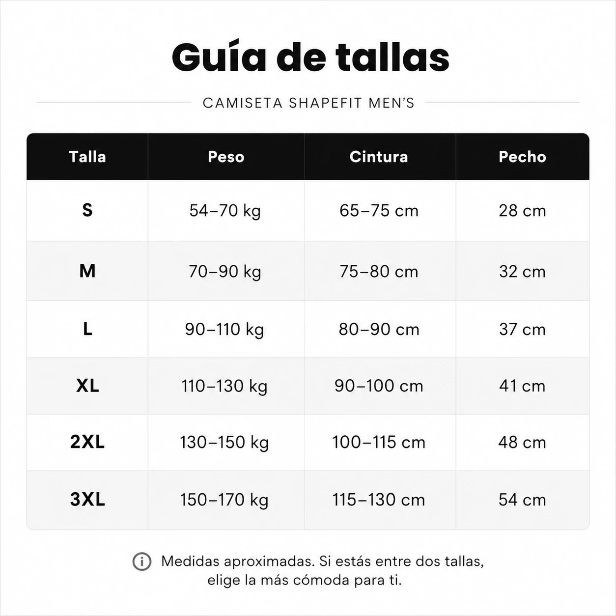 Camiseta ShapeFit Men – Define tu silueta bajo cualquier camisa