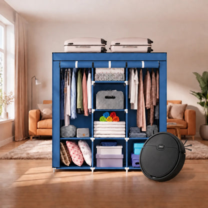 SmartCloset Armario Plegable Multiuso + RoboSpark Robot Aspirador de Regalo