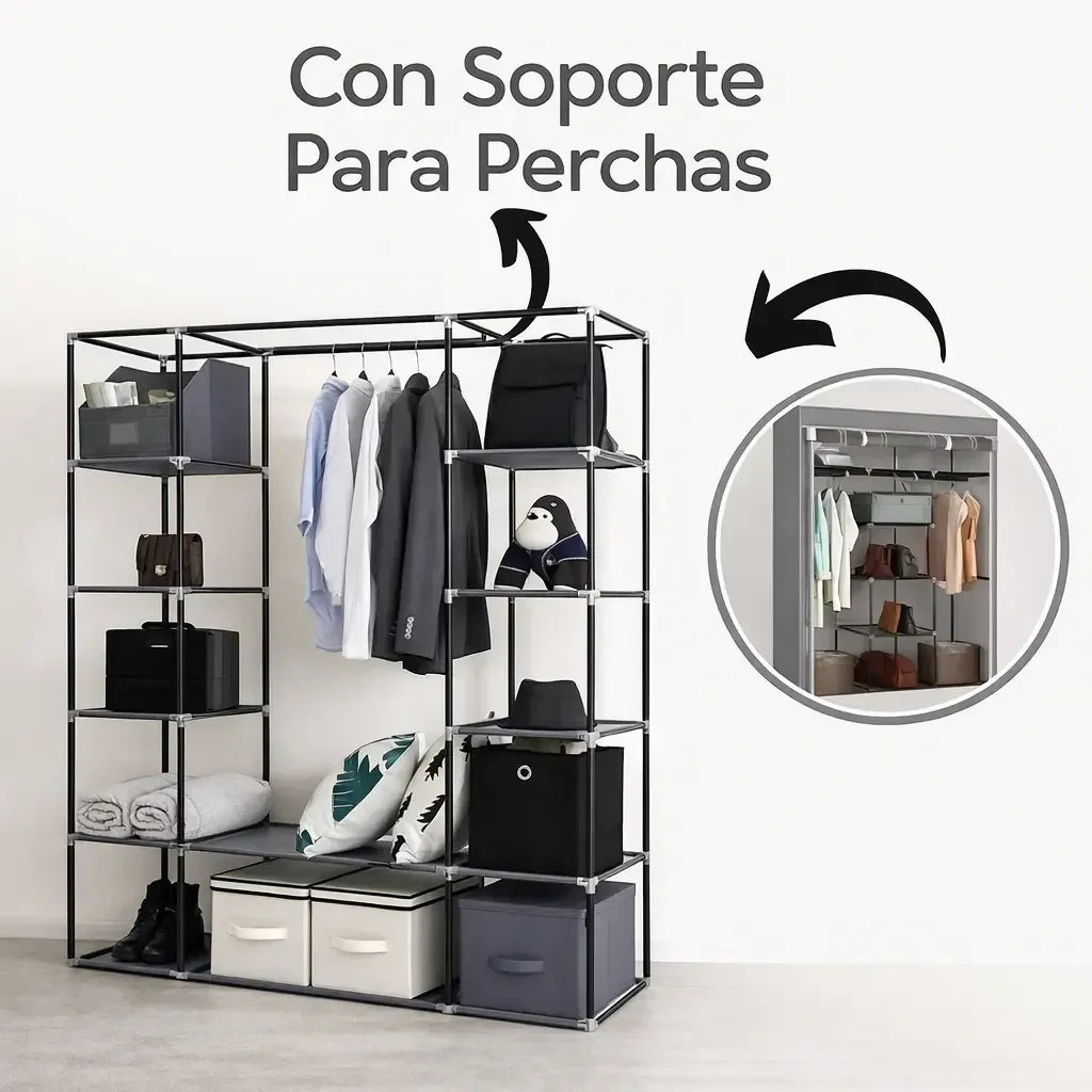 Closet Plegable Multiuso SmartCloset con Robot Aspirador RoboSpark de Regalo