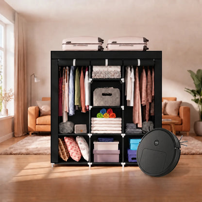 SmartCloset Armario Plegable Multiuso + RoboSpark Robot Aspirador de Regalo