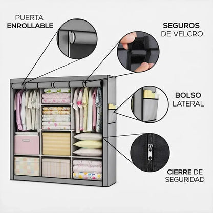 Closet Plegable Multiuso SmartCloset con Robot Aspirador RoboSpark de Regalo