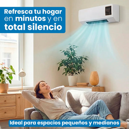 SplitMax – Aire Acondicionado y Calefacción 2 en 1 con Control Incluido