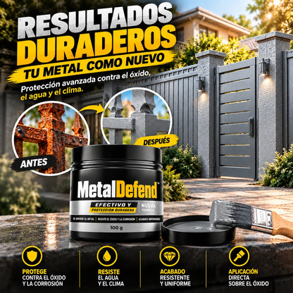 MetalDefend – Combate el Óxido Sin Lijar y Devuelve la Protección a tus Metales