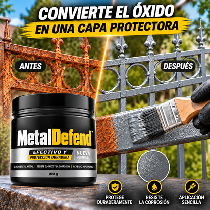MetalDefend – Combate el Óxido Sin Lijar y Devuelve la Protección a tus Metales