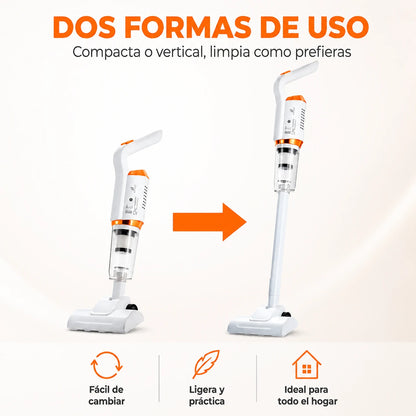 Aspiradora Inalámbrica TurboSweep Pro 4 en 1 para Aspirar