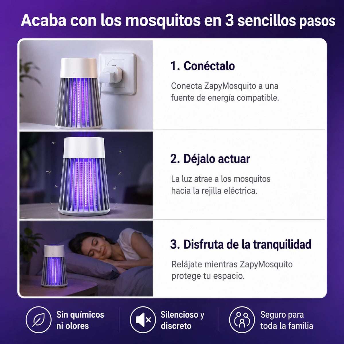 Disfrute del verano sin mosquitos
